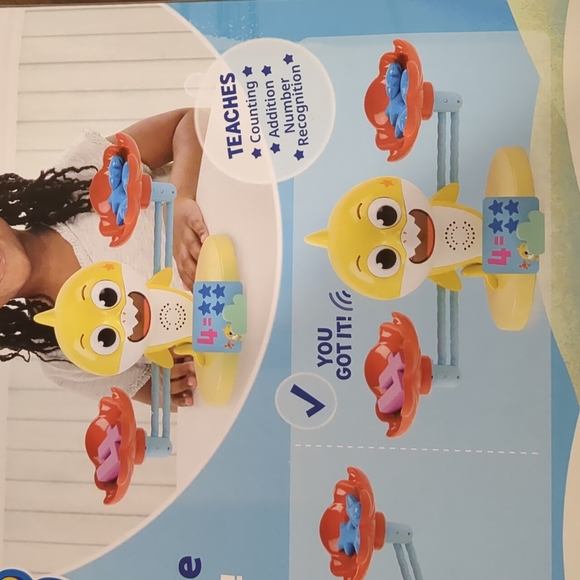 Baby Shark Sea-Saw Counting Game NWOT - Picture 7 of 9